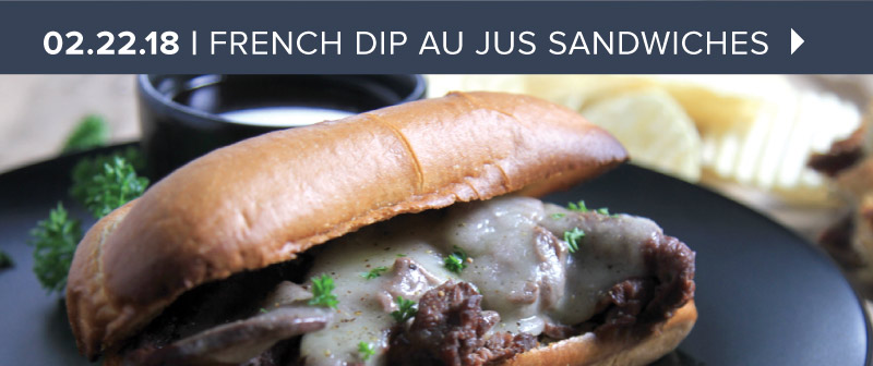 French Dip Sandwiches