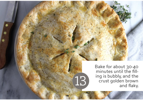 Bake the pie
