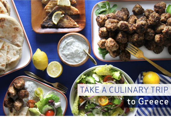 Take a Culinary Trip to Greece