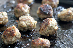 fry meatballs