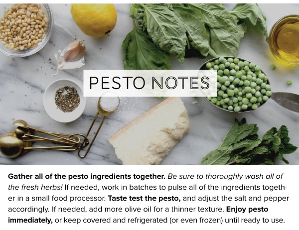 Pesto Notes