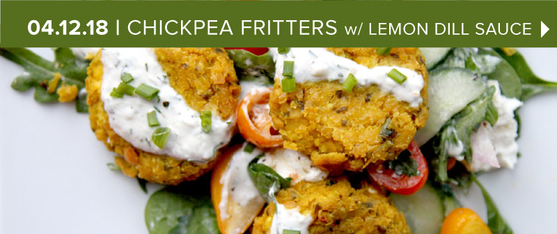 Chickpea Fritters