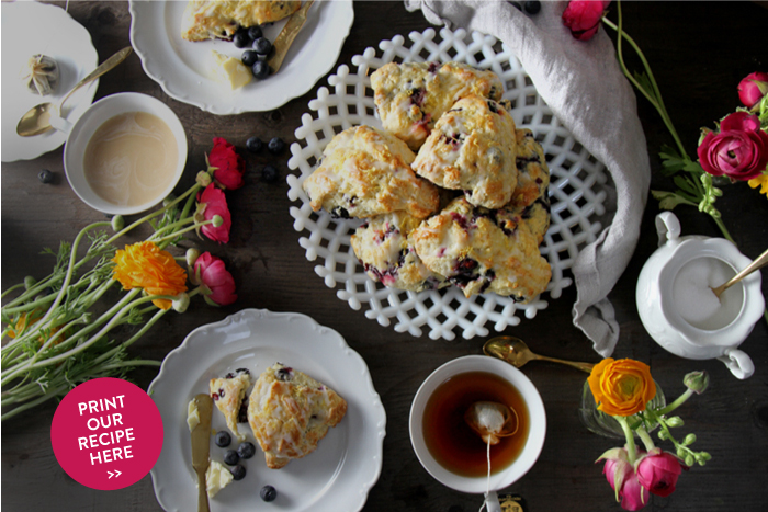 Blueberry & Lemon Scones