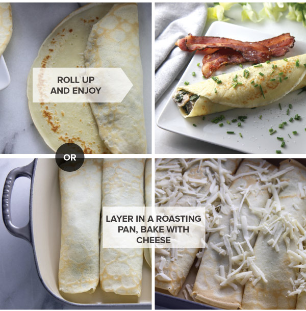 Savory Crepes for Mom