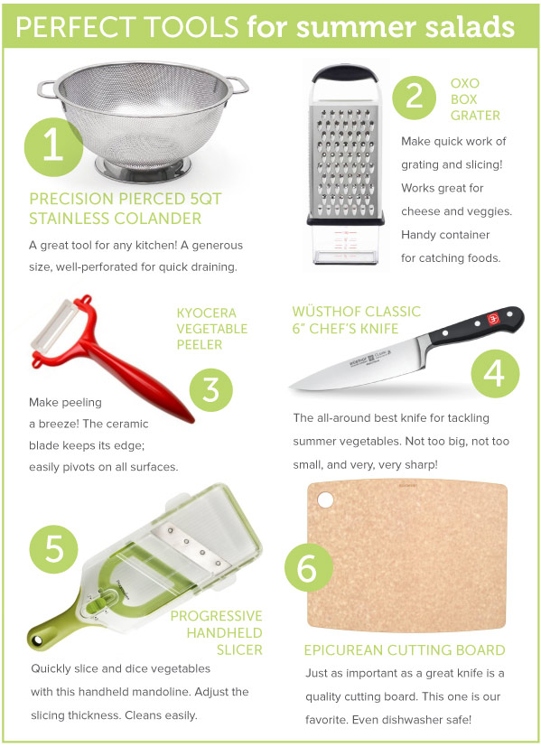 Tools for Summer Salads