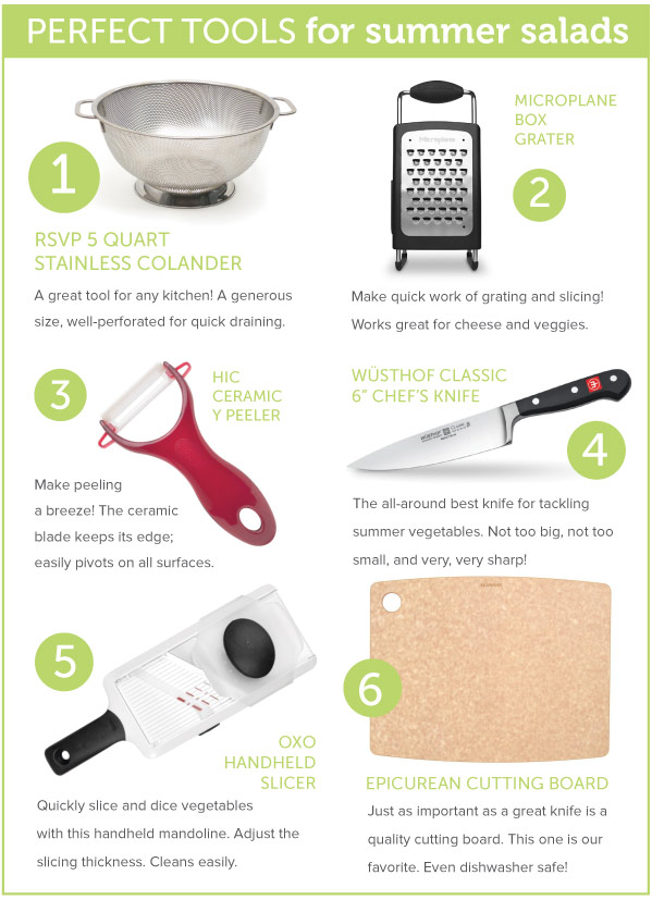 Tools for Summer Salads