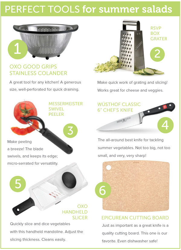 Tools for Summer Salads