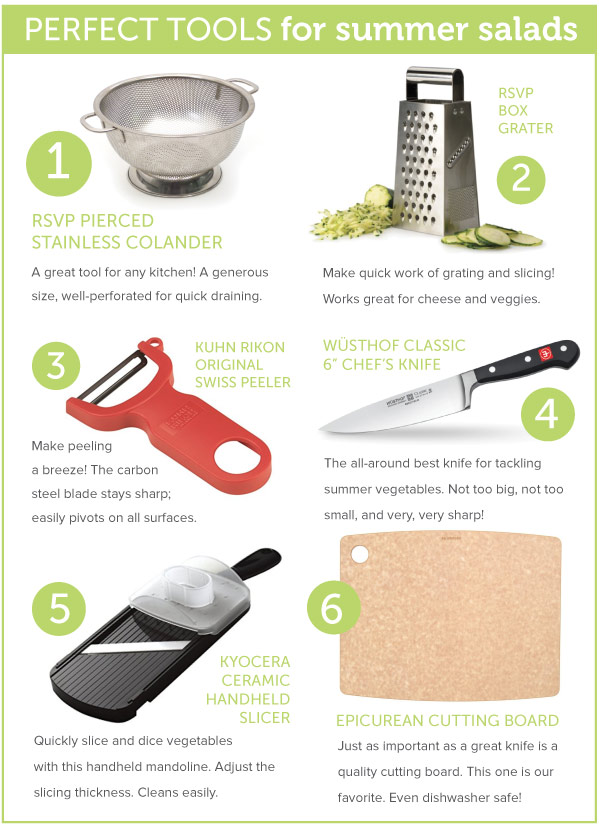 Tools for Summer Salads