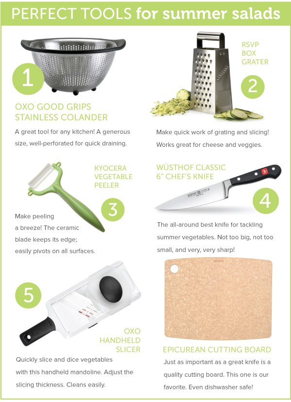 Tools for Summer Salads
