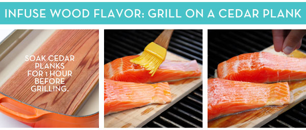 Infuse Wood Flavor: Grill on a Cedar Plank