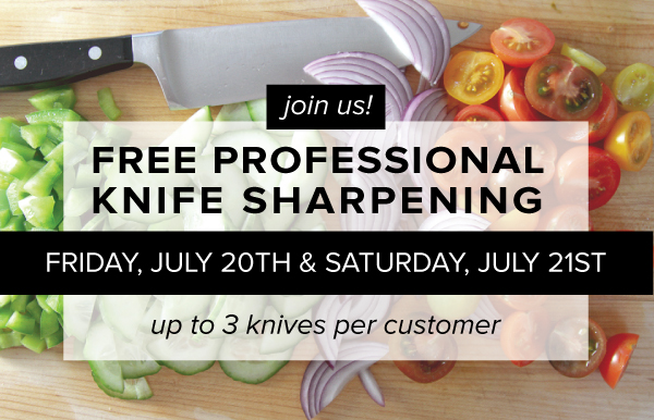 Free Knife Sharpening