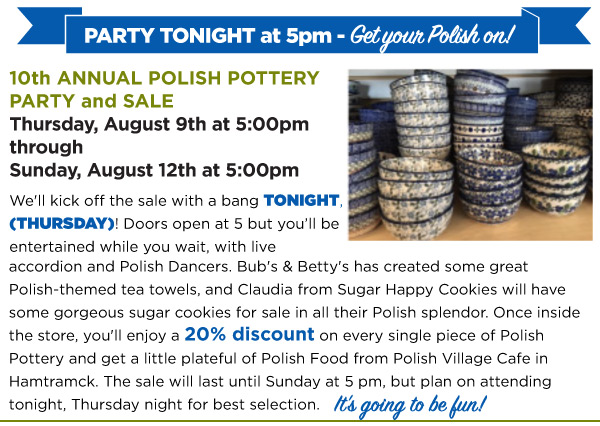 Polish Pottery Party