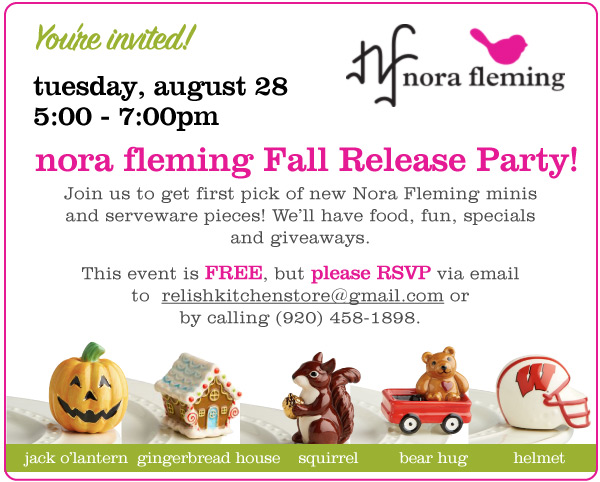 Nora Fleming Fall Release Party