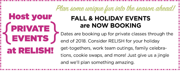 Book Your Private Events