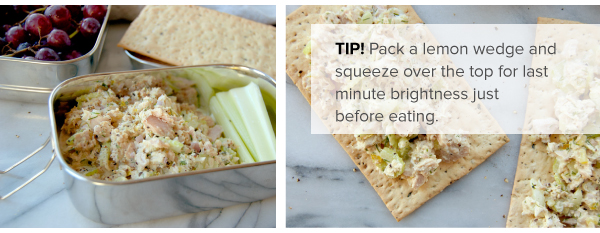 Tip: Pack a Lemon Wedge