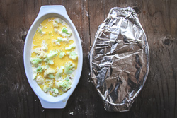 Add to Gratin, cover with foil