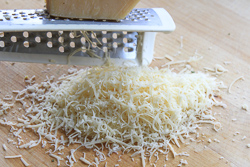 Grate the cheese