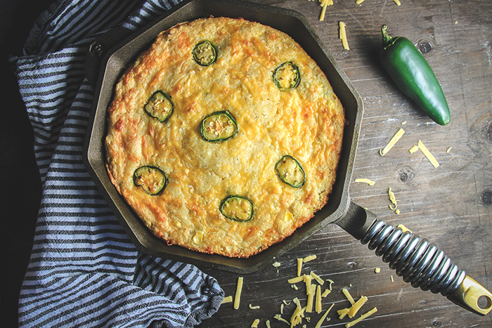 Cheddar Jalapeño Cornbread