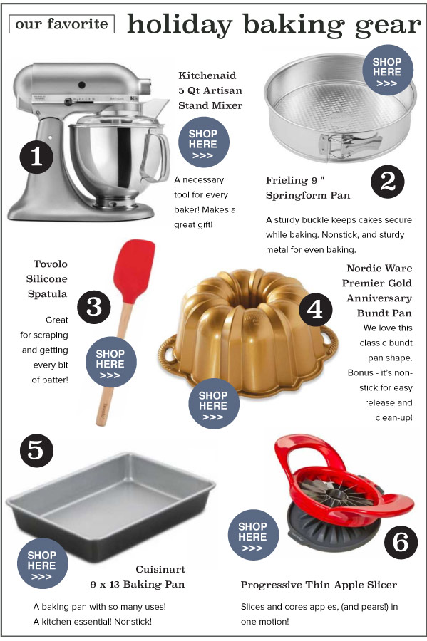 Holiday Baking Gear