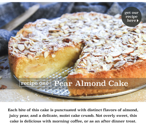 Pear Almond Cake