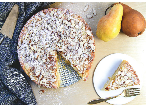 Pear Almond Cake