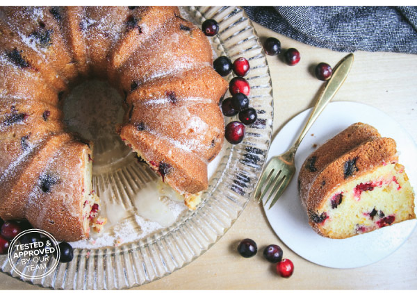 Cranberry-Orange Bundt Cake