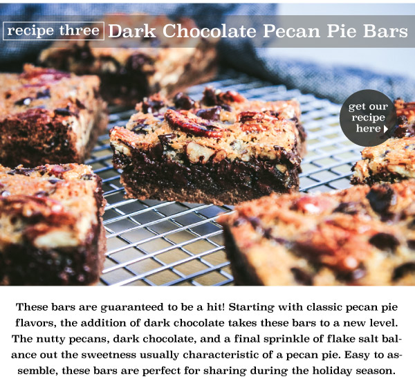 Dark Chocolate Pecan Pie Bars