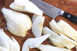 Sliced Pears