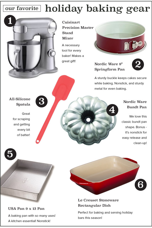 Holiday Baking Gear