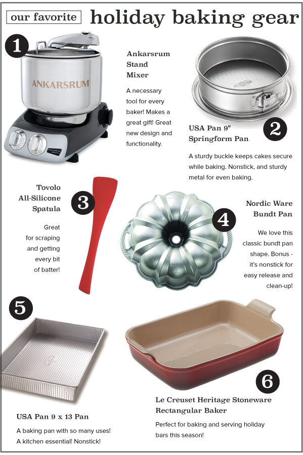 Holiday Baking Gear