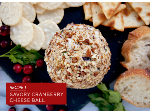 Savory Cranberry Cheese Ball