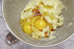 Creamed with Egg