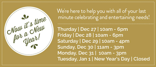 Holiday Hours