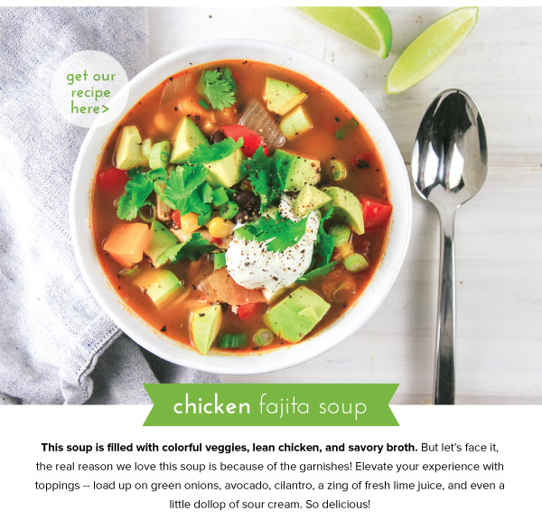 Chicken Fajita Soup