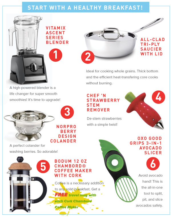 Healthy Breakfast Tools