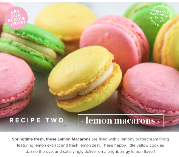 Lemon Macarons