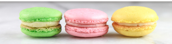 Three Macarons