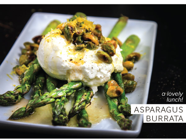 Asparagus Burrata