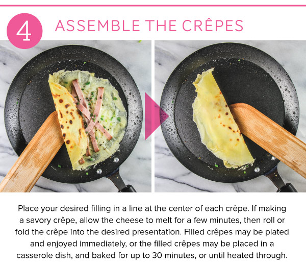 Assemble the Crepes
