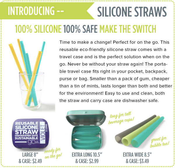 Silicone Straws