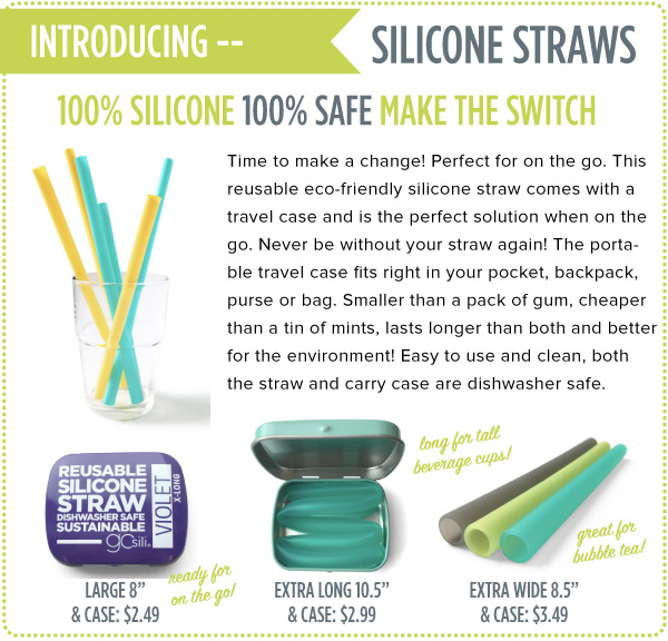Silicone Straws