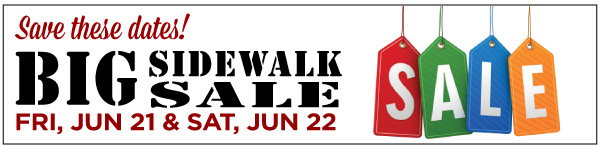 Sidewalk Sale