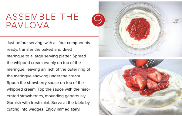 Assemble the Pavlova