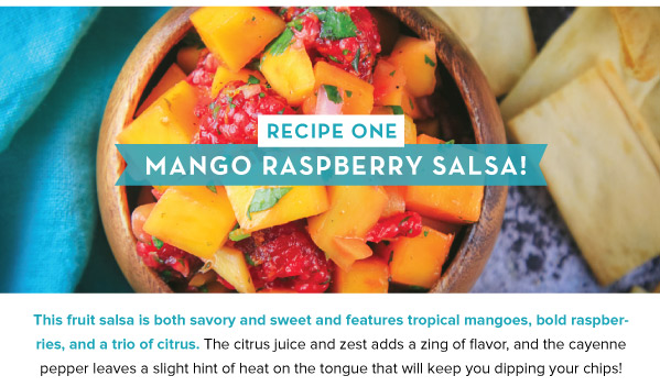 Mango Raspberry Salsa