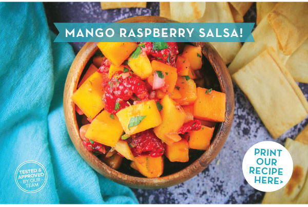 Mango Raspberry Salsa