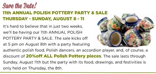 Polish Pottery Party