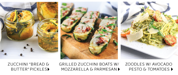 Celebrate Zucchini Season