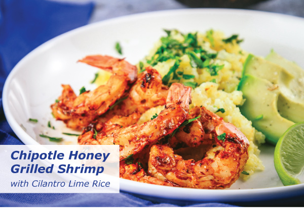 Spicy Chipotle Shrimp with Cilantro Lime Rice
