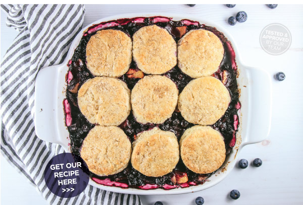 Blueberry & Peach Cobbler