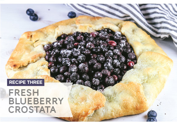 Fresh Blueberry Crostata